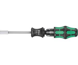 Wera - 05051511001 - Giravite con alloggiamento inserti, Kraftform Kompakt 27 Set 2, 7 pezzi