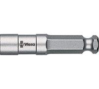 Wera 05052725001 4013288113399 - Bitholder universale 890/7/2-5/16 x 65 mm, colore: Argento