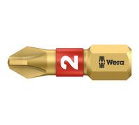 Wera 05056402001 BiTorsion Punte Diamante Duro Per Viti Phillips PH2 x 25 Mm
