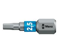 Wera 05056682001 2.5 x 25 mm 840/1 BTZ bit - argento