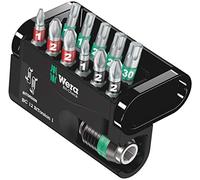 Wera 05057420001 Assortimento di Bit, Grigio, Set di 12 Pezzi, Check 12