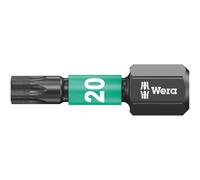 Wera 05057624001 Impaktor Diamond Hard Bit Per Viti Torx TX20 x 25mm