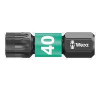 Wera 05057627001 Impaktor Diamond Hard Bit Per Viti Torx TX40 x 25mm