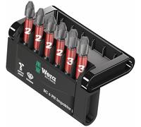 Wera 05057691001 Assortimento di Bit, bit-check 6