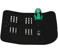 Wera 05059298001 Kraftform Kompakt 40, 7 pezzi, nero/verde