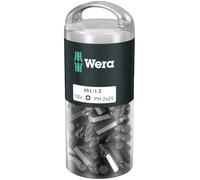 Wera Assortimento di bit 05072441001 – PH 2x25 mm, 100 pezzi – Argento