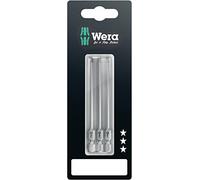 Wera - 05073471001 - Inserti TORX®, 867/4 Z Inserti TORX®, TX 15 x 89 mm, 3 pezzi