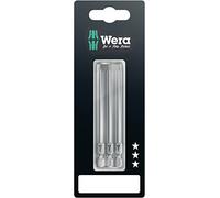 Wera - 05073474001 - Inserti TORX®, 867/4 Z Inserti TORX®, TX 30 x 89 mm, 3 pezzi