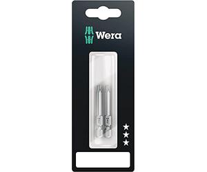 Wera 05073722001 Inserti per Viti TORX Incassato, TX 20