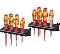 Wera 05105631001 Kraftform Big Pack 100 VDE Serie giravite isolati VDE 14 pezzi