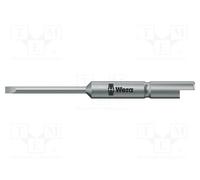 Wera Lama per viti a intaglio Halfmoon 800/9 C 0,40 x 2,0 x 44 mm argento