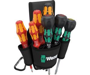 Wera 05136033001 - Schraubendrehersatz G?rteltasche Set 2 8-teilig (05136033001)