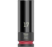 Wera 1/2" SQ HEX Impact Socket Set 17-21 mm Dado ruota, Japan Import Fr Japan