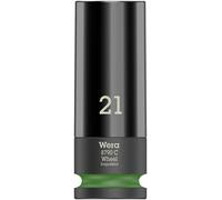 Wera 1/2" SQ HEX Impact Socket Set 17-21 mm Dado ruota, Japan Import Fr Japan