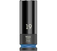 Wera 1/2" SQ HEX Impact Socket Set 17-21 mm Dado ruota, Japan Import Fr Japan