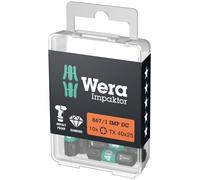 WERA 10x 1/4 " Impaktor Punte 867/1 Imp Dc Torx 05057628001 Tutti Taglie Scelta