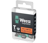 WERA 10x 1/4 " Impaktor Punte 867/1 Imp Dc Torx 05057628001 Tutti Taglie Scelta