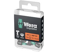 WERA 10x 1/4 " Impaktor Punte 867/1 Imp Dc Torx 05057628001 Tutti Taglie Scelta