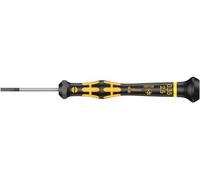 Wera 1578 A Kraftform Micro ESD cacciavite a taglio, 0,35 x 2,5 x 40 mm, 05030108001, nero/giallo