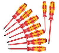 Wera 160 I/162 I/167 I/9 Kraftform Plus 9 Pieces One Size Red / Yellow