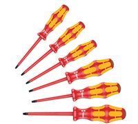 Wera 167 I/6 Kraftform Plus Series 100 6 Pezzi One Size Red / Yellow