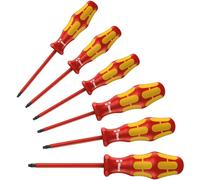 Wera 167 I/6 Kraftform Plus Series 100 6 Pezzi One Size Red / Yellow