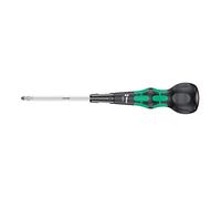 Wera 1850 PH2x100mm Nero/Verde Ball Grip Phillips Cacciavite 05007906001