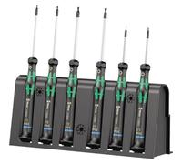 Wera Set di giraviti per elettronica 2052/6 – 6 pezzi con rack