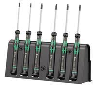 WERA 05118154001 - Set di cacciaviti Kraftform Micro, Torx (TX), 6 pezzi