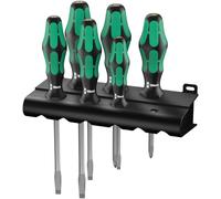 WERA 334 SK/6 OFFICINA E MECCANICA KIT CACCIAVITI 6 PARTI TAGLIO CROCE PHILLIPS