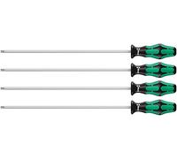 Wera, 367/4 TORX HF Assortimento di giraviti Kraftform Plus con ritegno vite, 4 pezzi