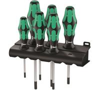 Wera 367/6 Kraftform Plus Cacciavite Torx Set Con Scaffale 6 Pezzi 05028062001
