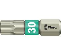 Wera, 3867/1 TS SB Inserti TORX, in acciaio inox, TX 30 x 25 mm