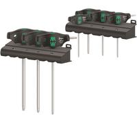 Wera 467/7 HF Set 1 Punta Torx Manico a T Cacciavite Set Con Cremagliera 7 Pezzi