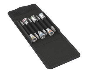 Wera 5003185001 8740 B HF Kit inserti a bussola elicoidali 3/8 (10 mm) 6 parti