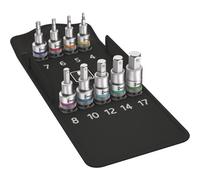 Wera 5004201001 8740 C HF Kit inserti giravite a bussola 1/2 (12.5 mm) 9 parti