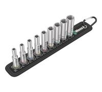 WERA 05004525001 - Socket wrench set, external hexagon, 1/4'' drive