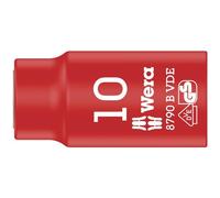 Wera 5004954001 8790 B VDE 0 Esagono esterno Inserto a bussola VDE 10 mm 3/8 (1