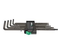 Wera 5024460001 967/9 TX XL 1 TORX interno Kit di chiavi a brugola T 8, T 9, T