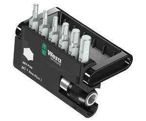 Wera 5056168001 8040-6 Bit-Check 0 Kit inserti 7 parti Brugola interna