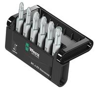 Wera 5056471001 Mini-Check PZ, 50 mm 0 Kit inserti 6 parti Croce Pozidriv