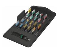 Wera 5057441001 Bit-Safe 61 BiTorsion 1 0 Kit inserti 61 parti Taglio, Croce Ph
