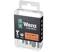 Wera 5057664001 0 Inserto Torx T 20 F 6.3 5 pz.