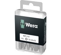 Wera 5072408001 867/1 Z DIY SiS 0 Inserto Torx T 20 Acciaio per utensili legato
