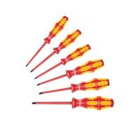 Wera 167 I/6 Kraftform Plus Series 100 6 Pezzi One Size Red / Yellow