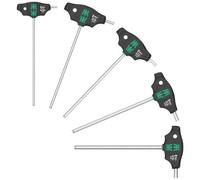 Wera Assortimento giravite Impugnatura a T Hex Plus con funzione di ritegno 454/5 HF SHK Set 1, 5pz. Quantità:1
