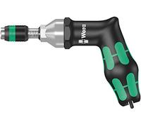 Wera, 7447 Kraftform Giraviti dinamometrici regolabili con impugnatura a pistola e porta-inserti Rapidaptor, 1/4 pollice, 25,0-55,0 in. lbs.