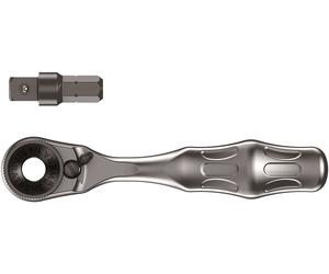 Wera 8001 A Zyklop Mini 1 Chiave A Cricchetto Con Innesto 1/4" 05073230001
