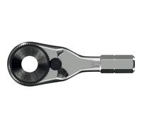 Wera 8011 Testa del cricchetto Zyklop Mini 4, 1/4", 1/4" x 50 mm