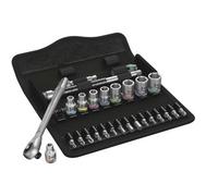 Set di bussole e inserti per avvitare 1/4" WERA 8100 SA 10 Zyklop Metal Imp 1/4" (28 pezzi)